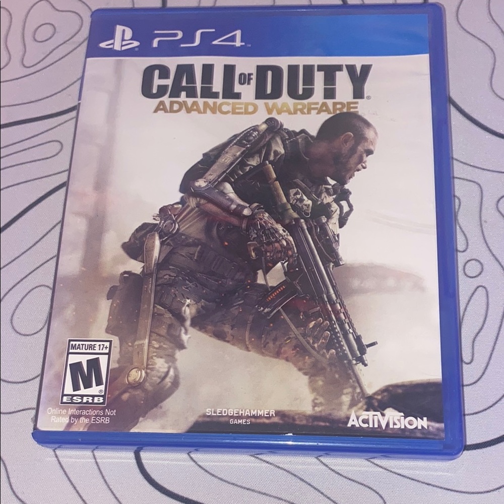 Call of Duty: Advanced Warfare for PS4 - Blue Case